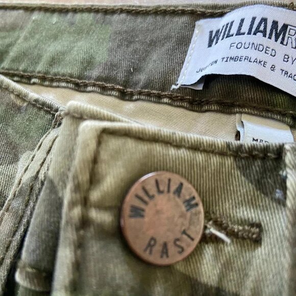 William Rast Jane Skinny Camo Cargo Pants Jeans Size 27 x 30 - Picture 9 of 11